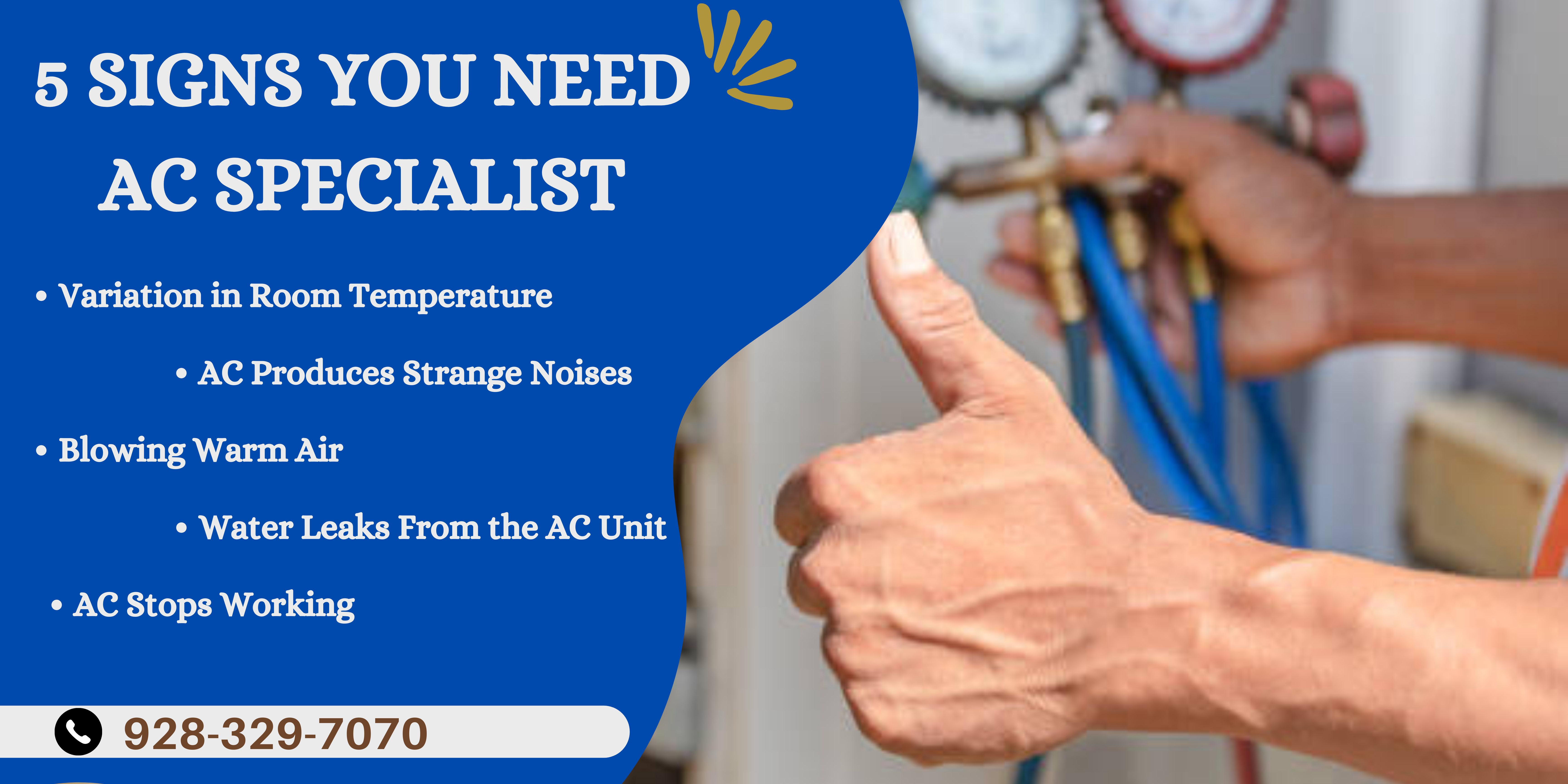 5 Signs You Need AC Specialist