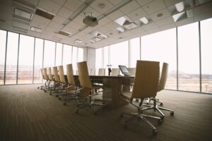 conference room with central ac